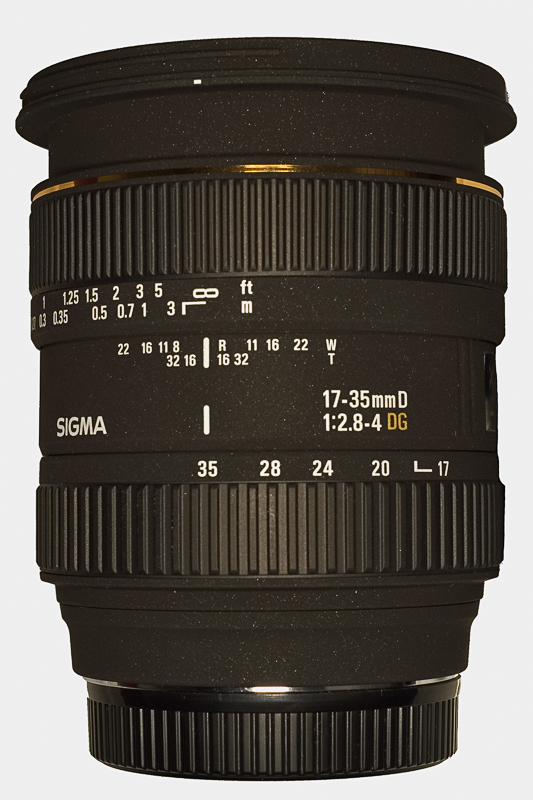 Sigma 17-35mm F2.8-4 EX DG Aspherical A-mount lens info