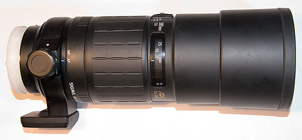Sigma 300mm F4 Macro APO A-mount lens info