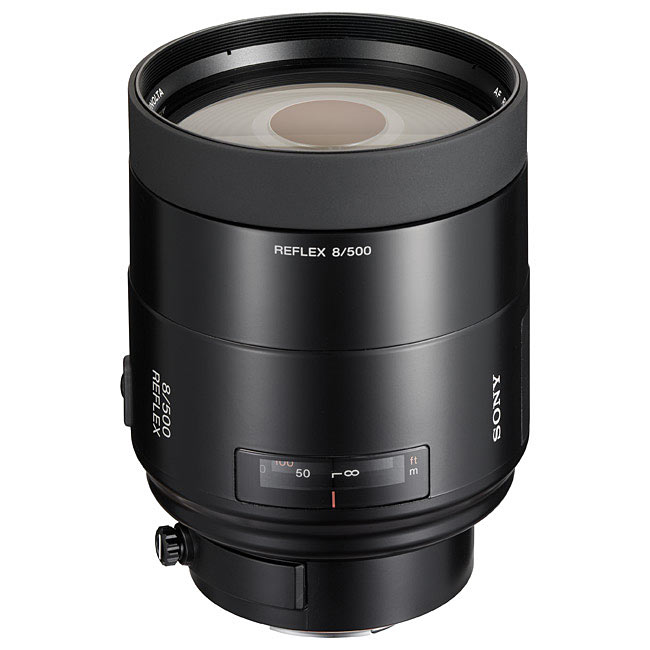 Sony AF Reflex 500mm F8 A-mount lens info