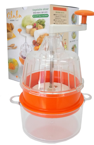 回転式 野菜スライサークルルをご注文翌日にはお届けします。