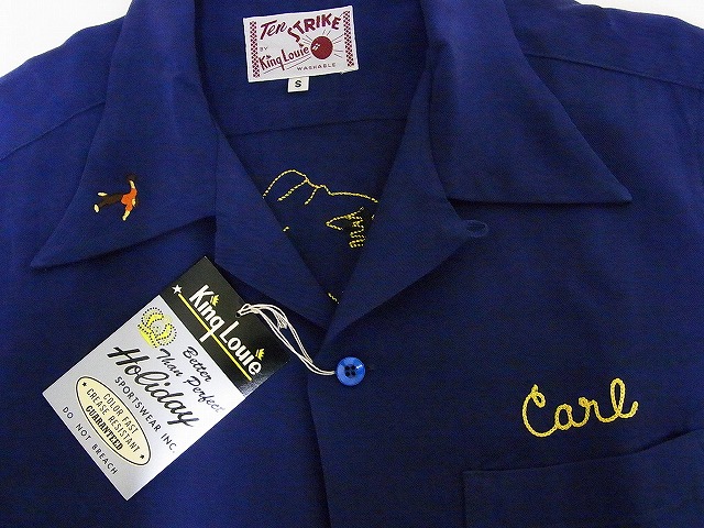 King Louie[キングルイ] ボウリングシャツ KL37273 FLOUNDER HEADS