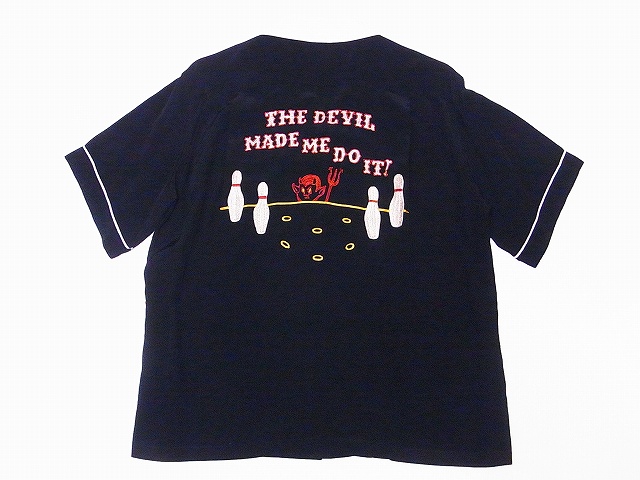 STYLE EYES[スタイルアイズ] ボウリングシャツ SE38077 RED DEVIL