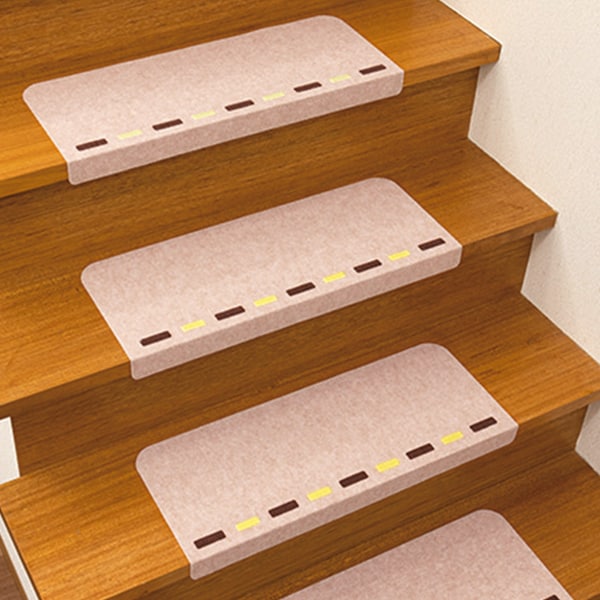 おくだけ吸着蓄光階段マット15枚組: 家具・インテリア／はぴねすくらぶ
