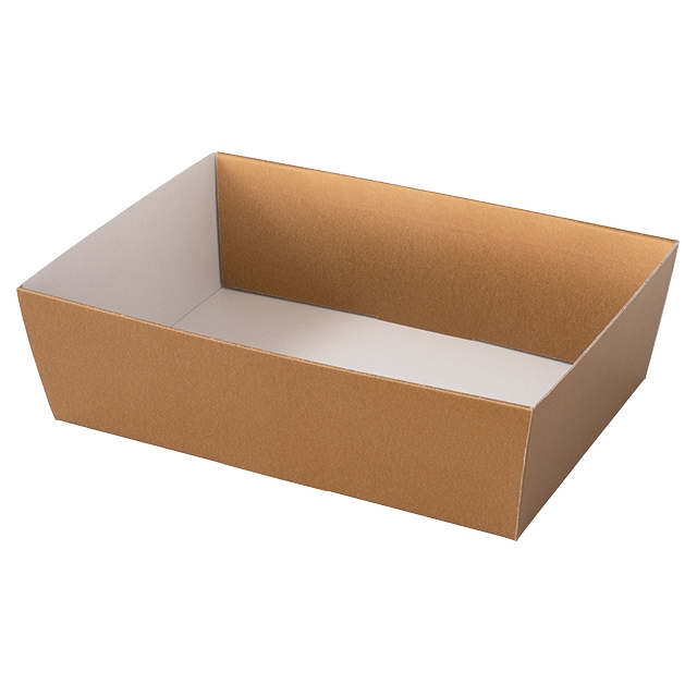 無地ブロンズペーパーギフトトレイ-1｜ギフト、ラッピング用品、包装