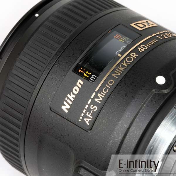 Buy Nikon AF-S DX Micro Nikkor 40mm f/2.8G Lens - E-Infinity