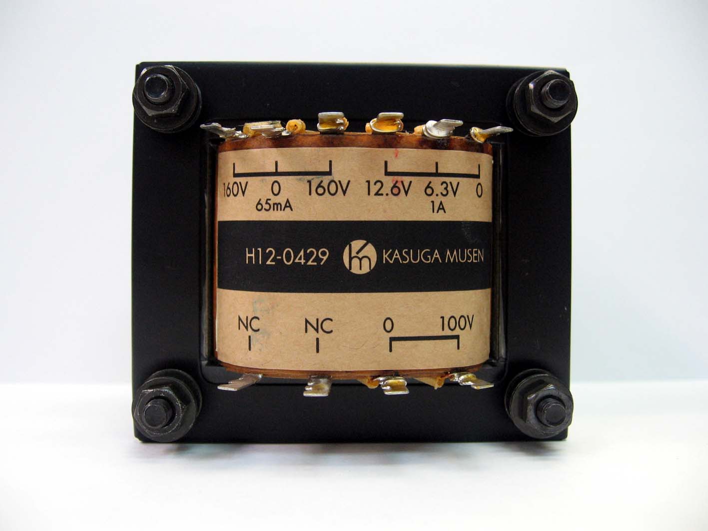 オリジナル電源トランス H12-0429／電源トランス／パワートランス