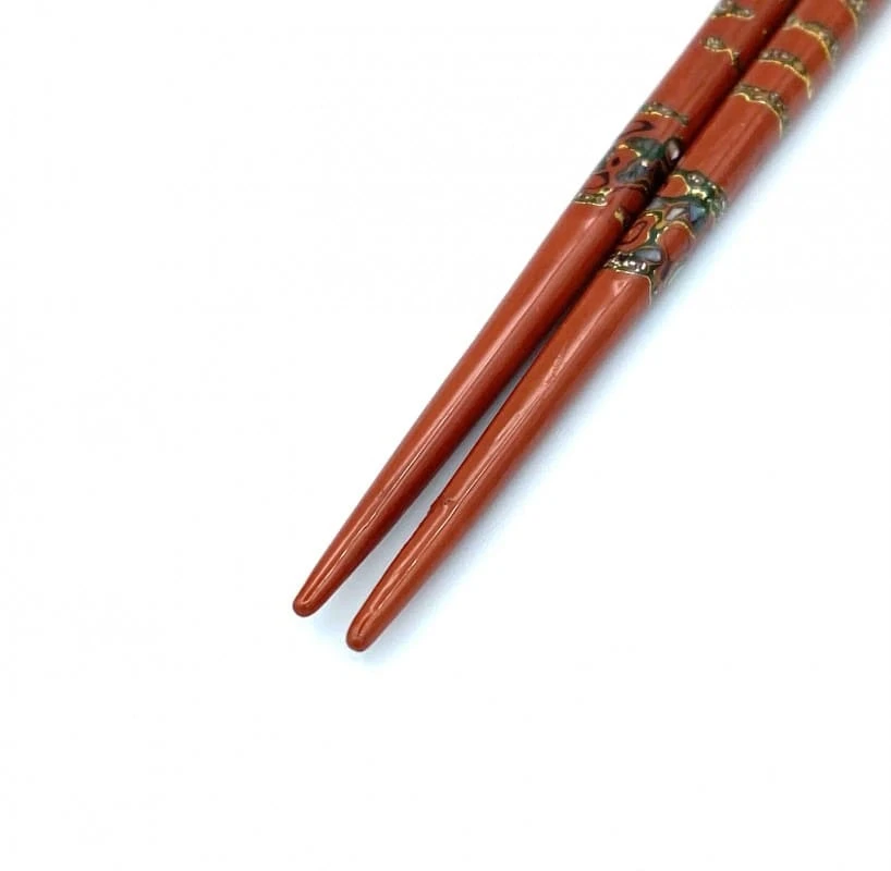 若狭塗箸 螺鈿箸 磯貝錦(中) - お買い物｜日本最大級の箸の通販サイト