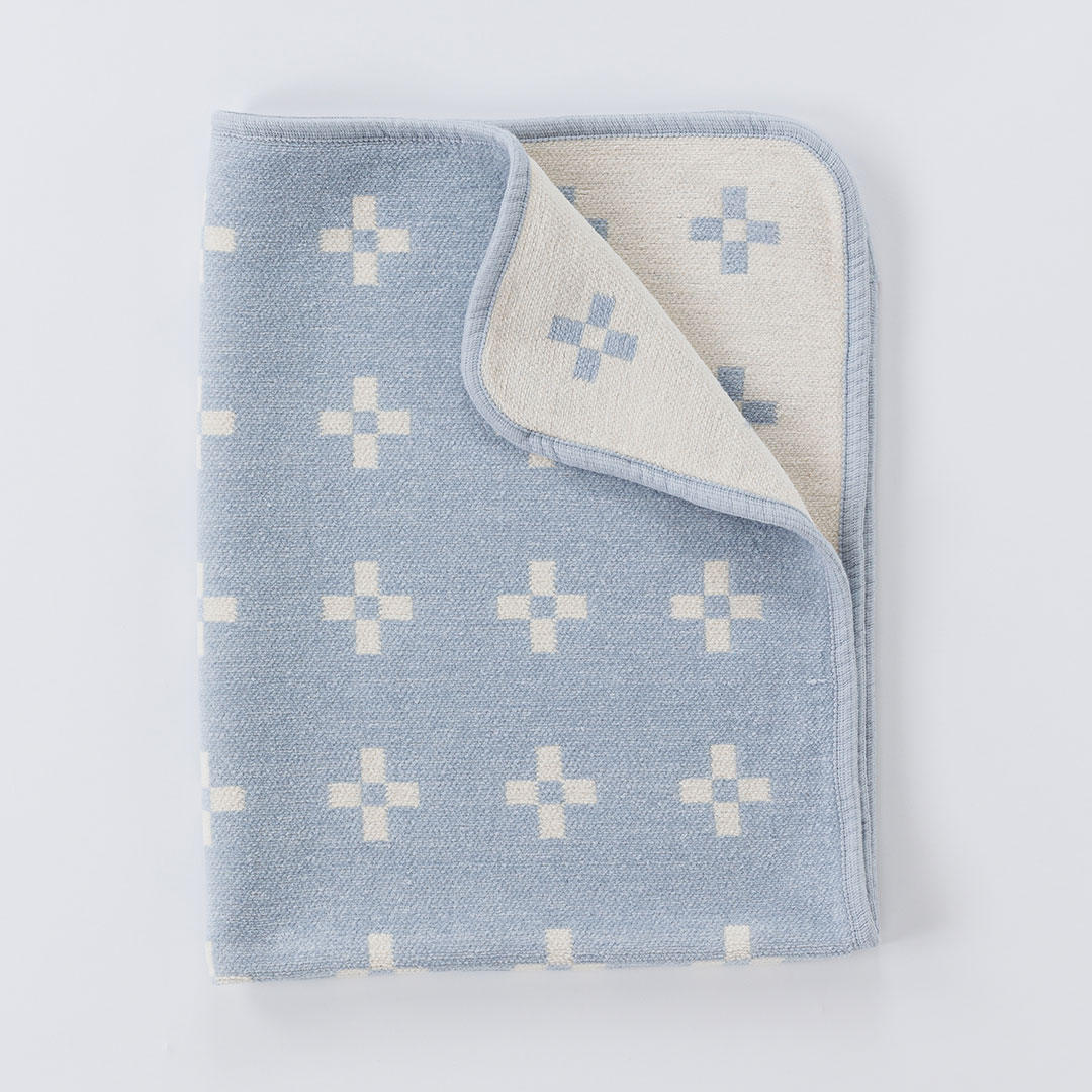 KLIPPAN/クリッパン シュニールコットン ミニブランケット