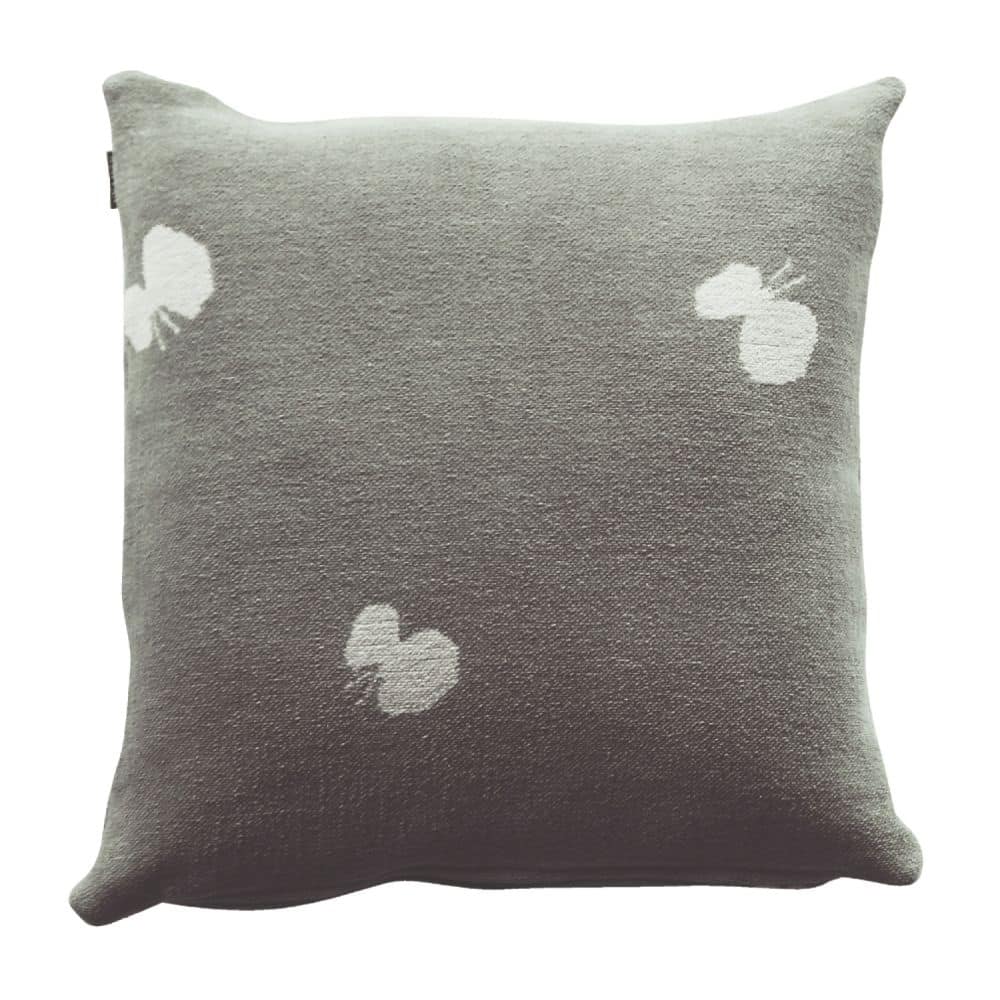 KLIPPAN/クリッパン クッションカバー CHOUCHO オリーブ/イエロー