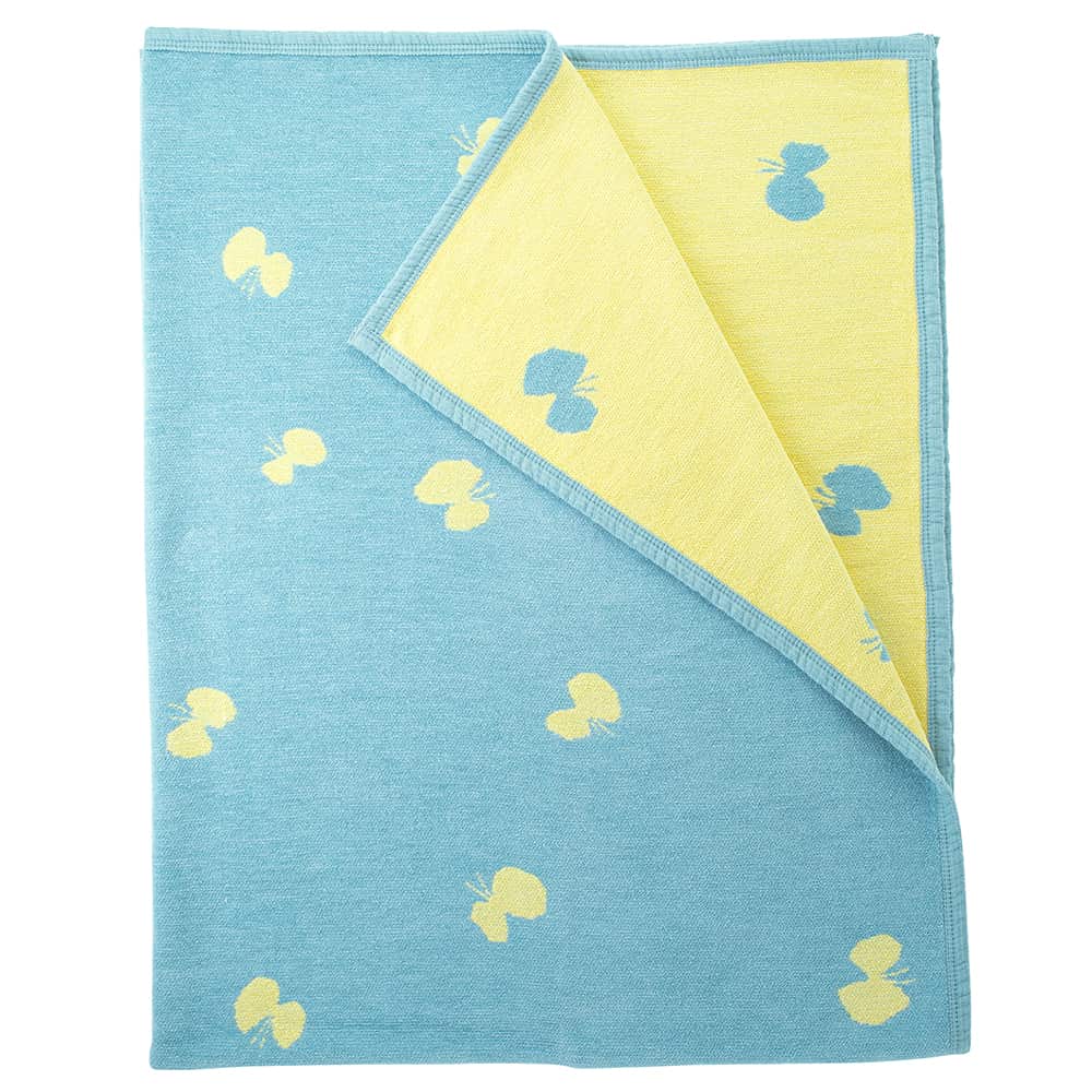 KLIPPAN/クリッパン シュニールコットン シングルブランケット CHOUCHO