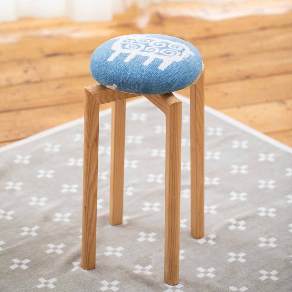 KLIPPAN/クリッパン スツール ヒツジ SSサイズ ブルー | サステナブル