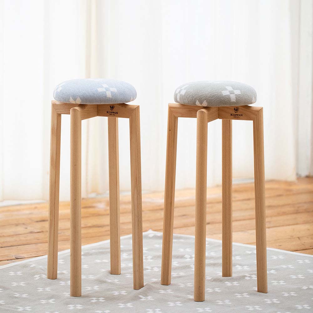 KLIPPAN/クリッパン スツール シャーンスンド ライトブルー SSサイズ