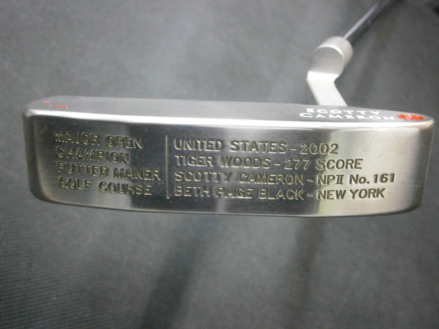 ニューポートII 2002年 USオープン チャンピオン タイガーウッズパター