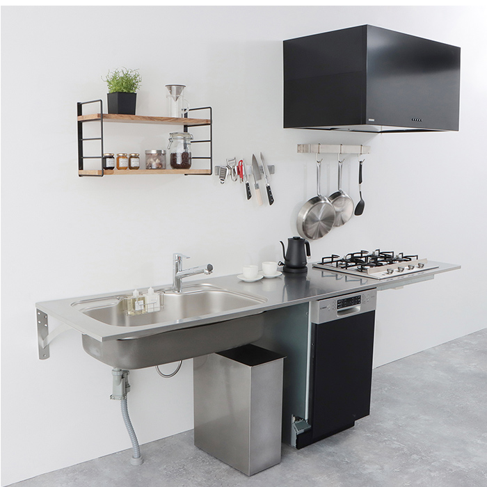 オーダーステンレス天板／各種シンク選択 ekrea Parts（エクレアパーツ