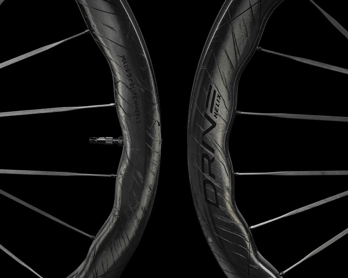 Drive Helix 46D Disc Brake Carbon Road Climbing Wheelset