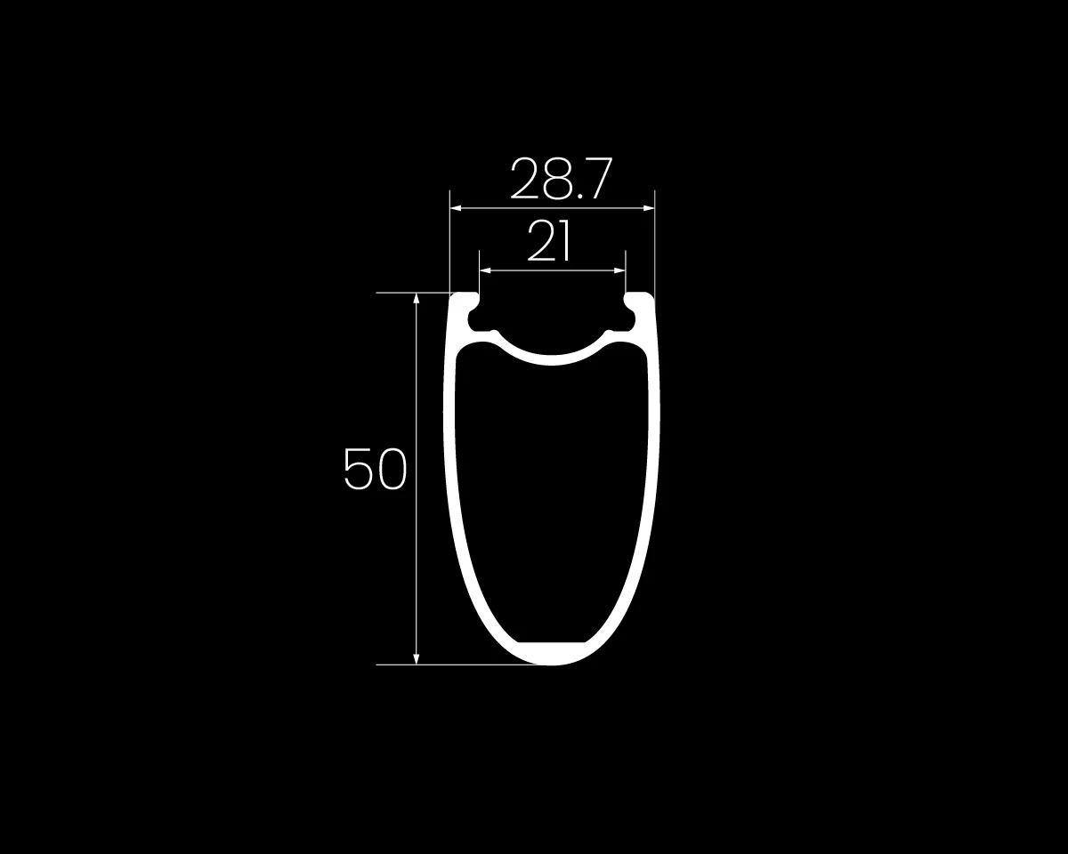 Drive 50D disc brake road carbon spoke wheelset, ceramic bearing