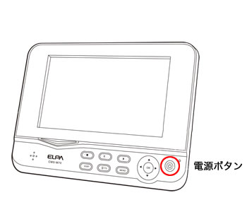 ワイヤレスカメラ＆モニター（CMS-7001） | 商品情報 | ELPA 朝日電器