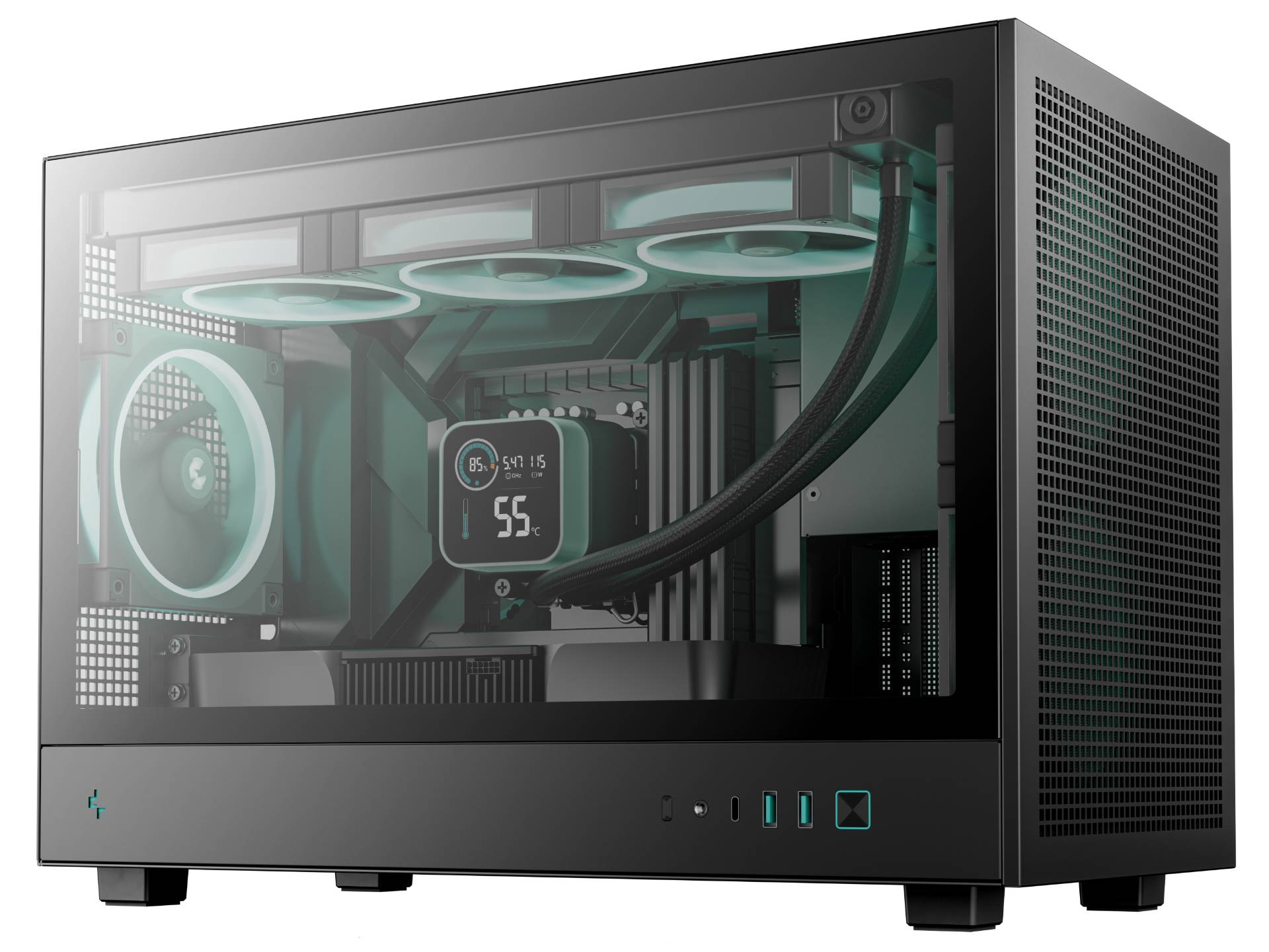 DeepCool Introduces the CH260 & CH270 DIGITAL Micro-ATX PC Cases