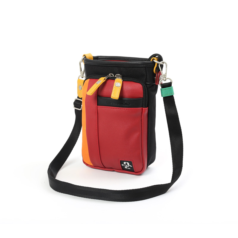 EVANGELION x MOUSTACHE】口折れショルダー/2号機/ブラックVer