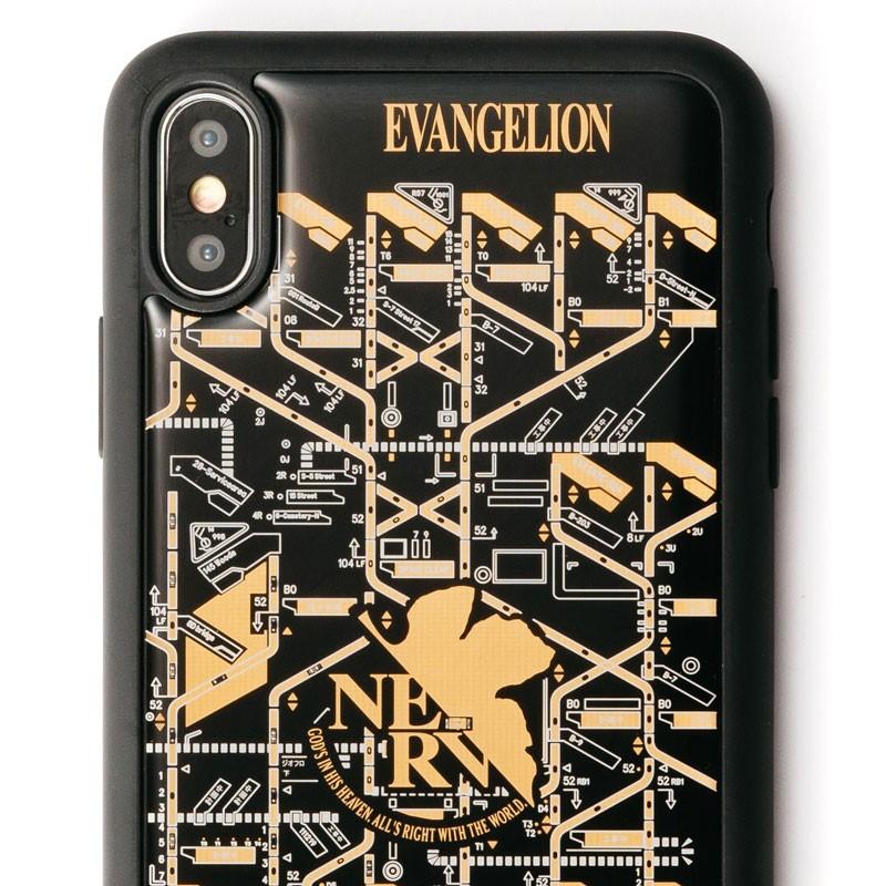 FLASH NERV 基板アート iPhoneXS Maxケース/黒（電子技販）