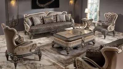 Hanzade Klasik Koltuk Takımı | Evgör Mobilya