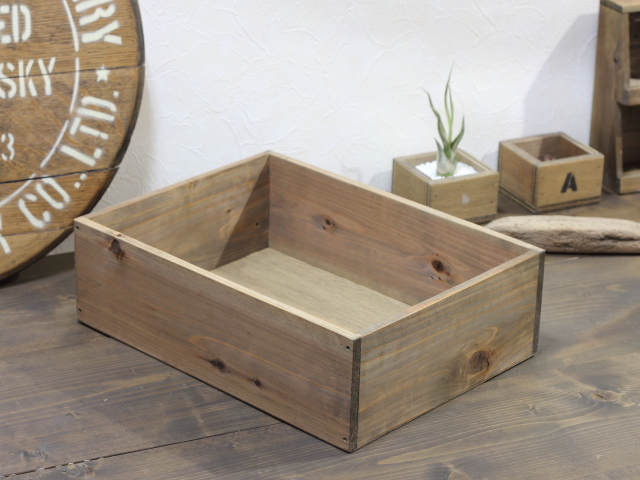 無地シンプル木箱（印字無し）（塗装無し）の通販・販売 － 木製雑貨の