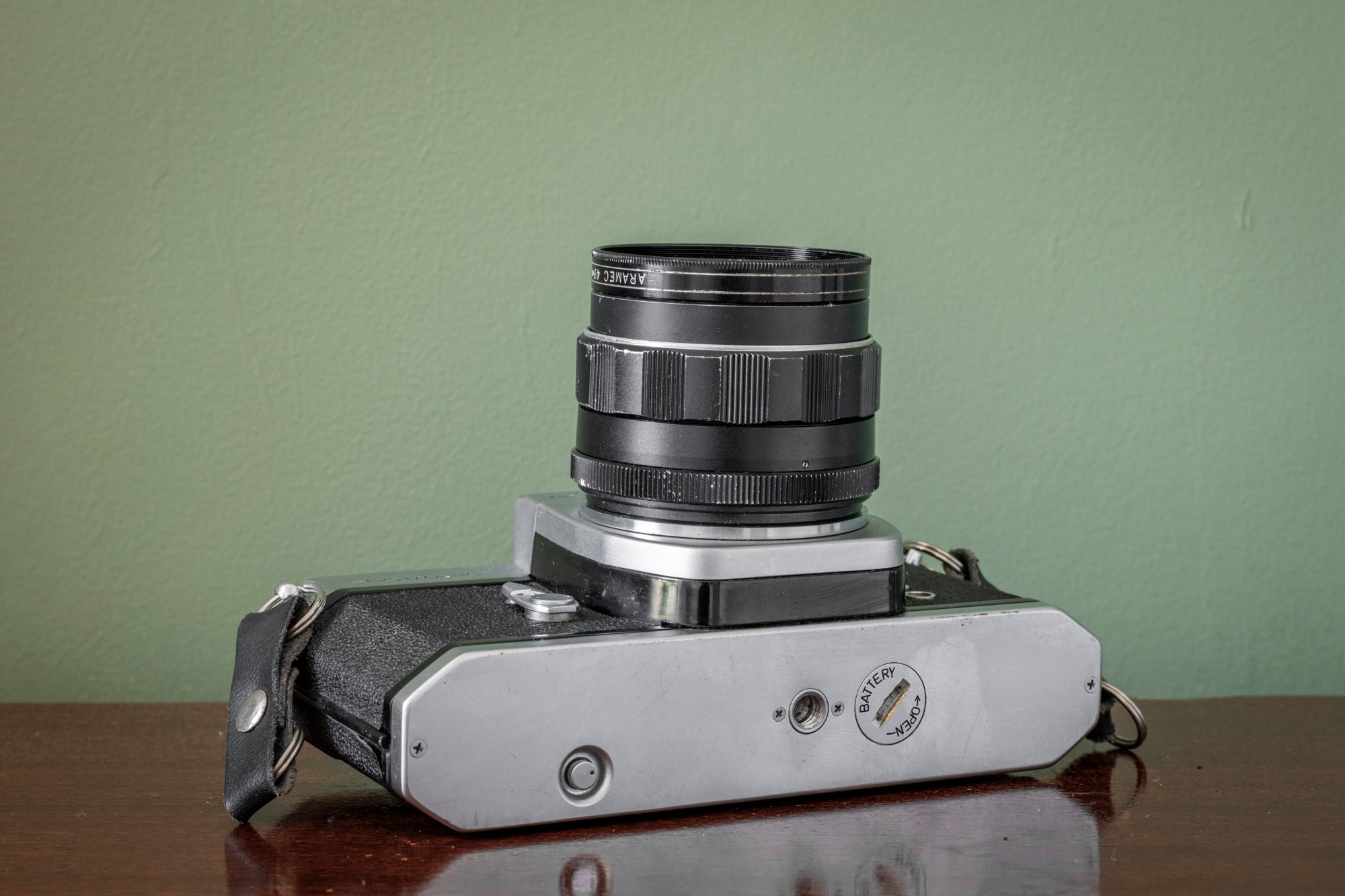 Stunning ASAHI Pentax Spotmatic 35mm SLR Film Camera with 55mm F2