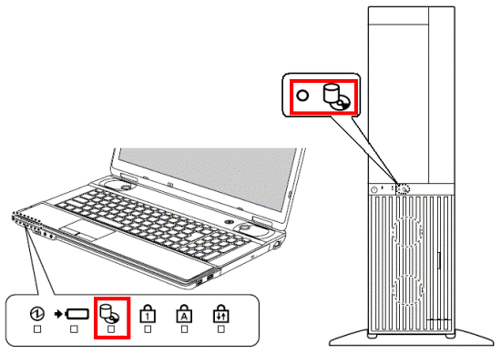 FMV Q&A - [Windows 10] 省電力状態（スリープ / 休止状態）に移行しま