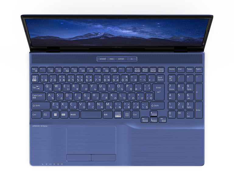 15.6型ワイド ノートパソコン（PC） LIFEBOOK AHシリーズ（AH45/H2