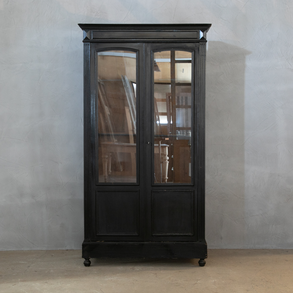 フランス アンティークガラスキャビネット – フランス、ヨーロッパの