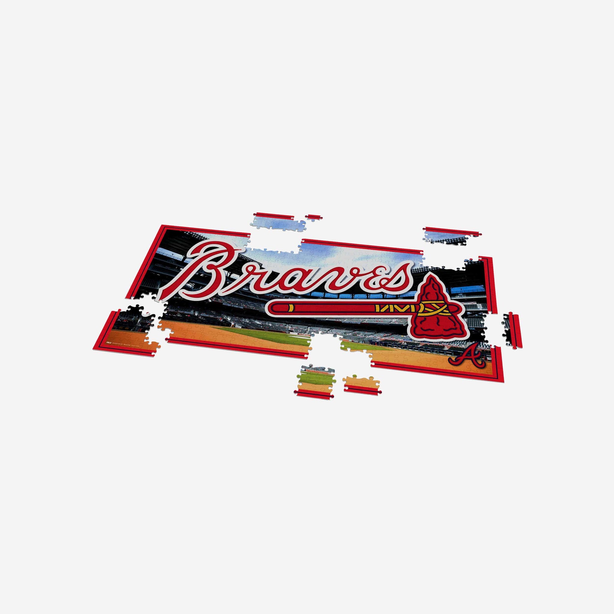 Atlanta Braves Truist Park 500 Piece Stadiumscape Jigsaw Puzzle
