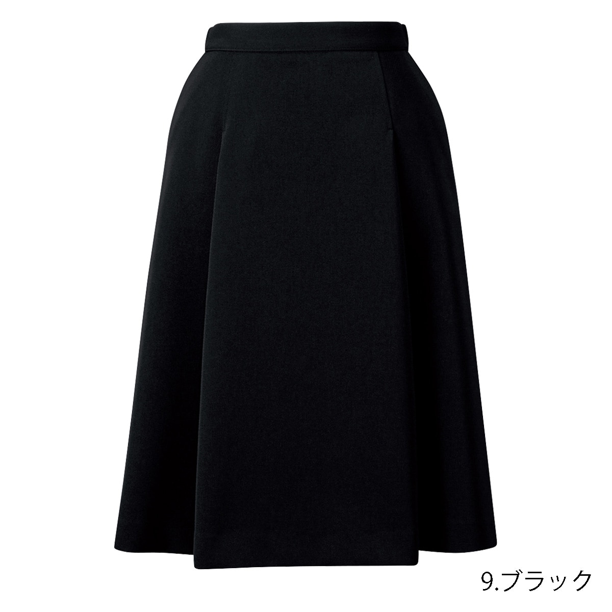 FS45991 脇ゴムプリーツスカート（58㎝丈）｜医療用白衣・介護