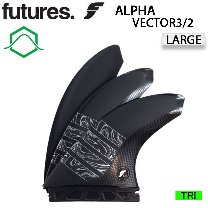 送料無料] ショートボード用フィン futures. フューチャーフィン ALPHA