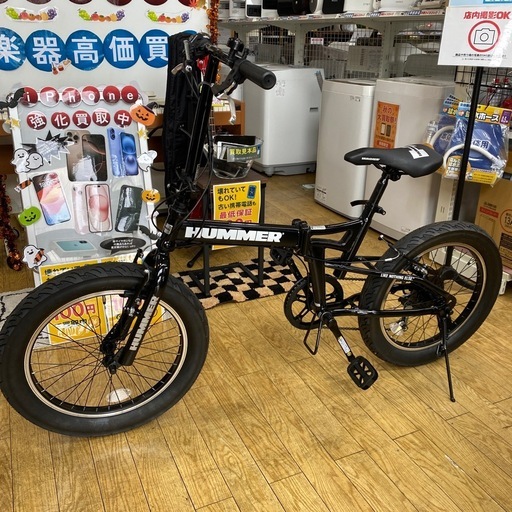 🪇HUMMER🪇【ファットバイク 20インチ 折りたたみ自転車🚲FDB206FAT