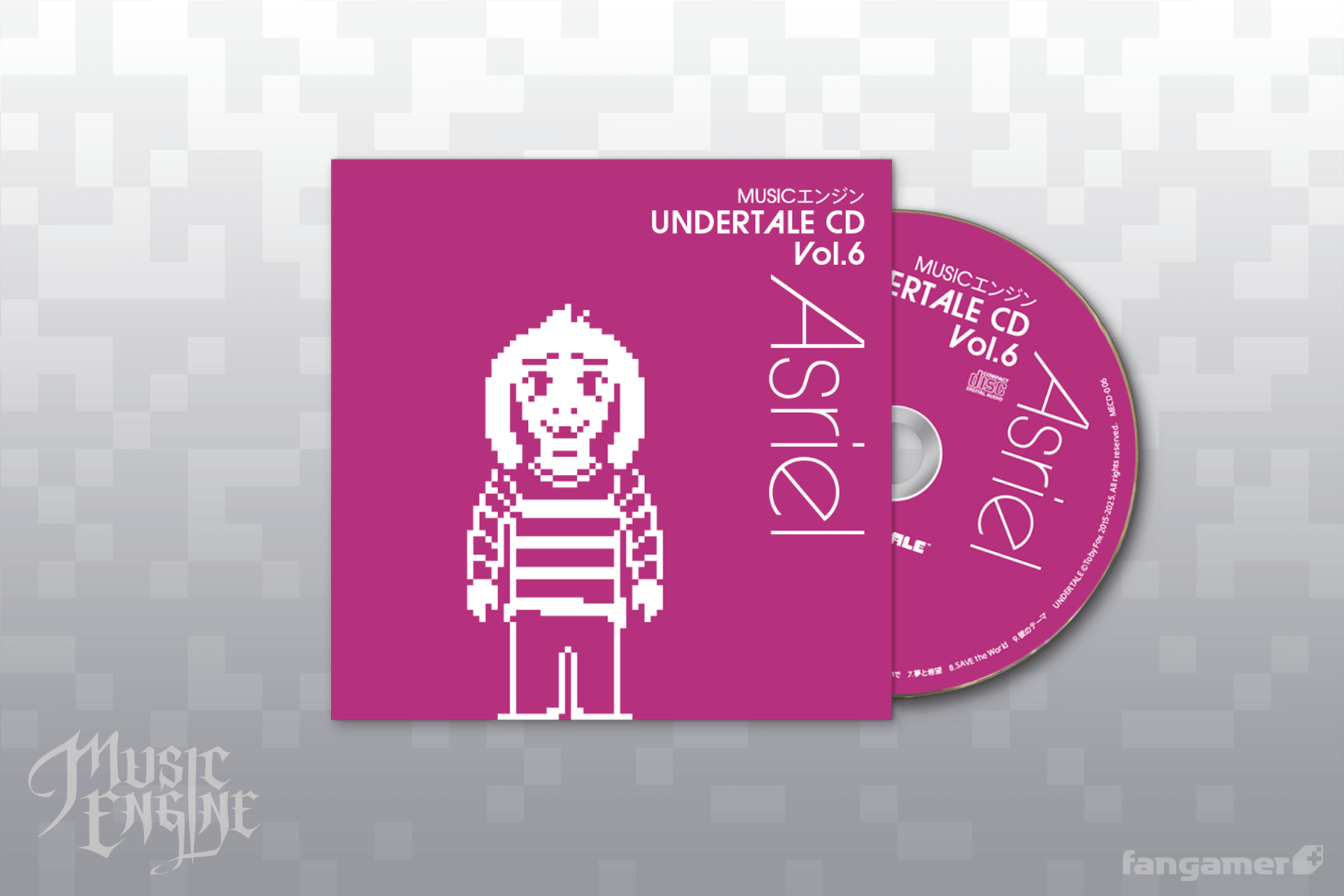 UNDERTALE」－ MUSICエンジン UNDERTALE CD Vol. 6: Asriel - Fangamer