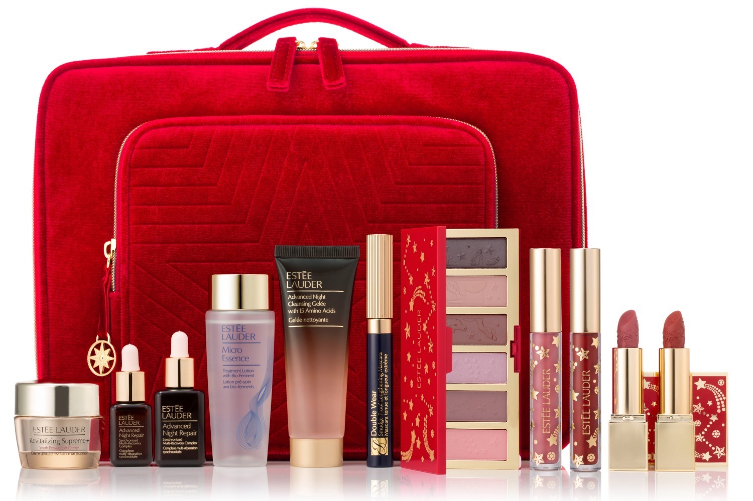 エスティ ローダー23年クリスマスコフレ第1弾、人気スキンケアやアイ