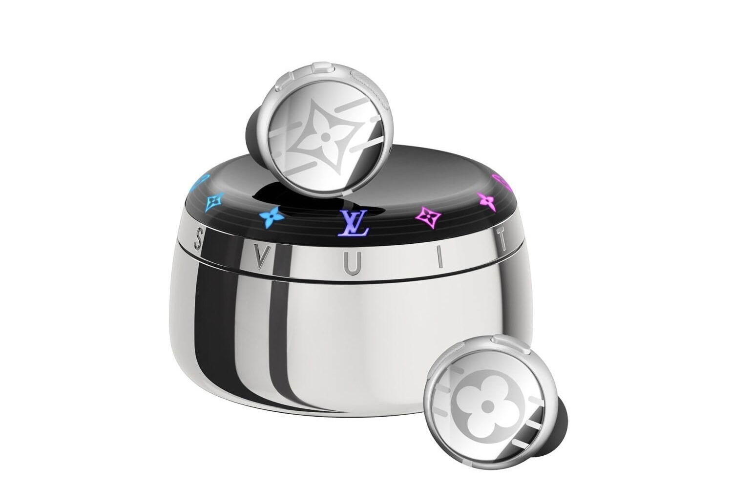 ルイ・ヴィトンのワイヤレスイヤホンに新色シルバー、モノグラム