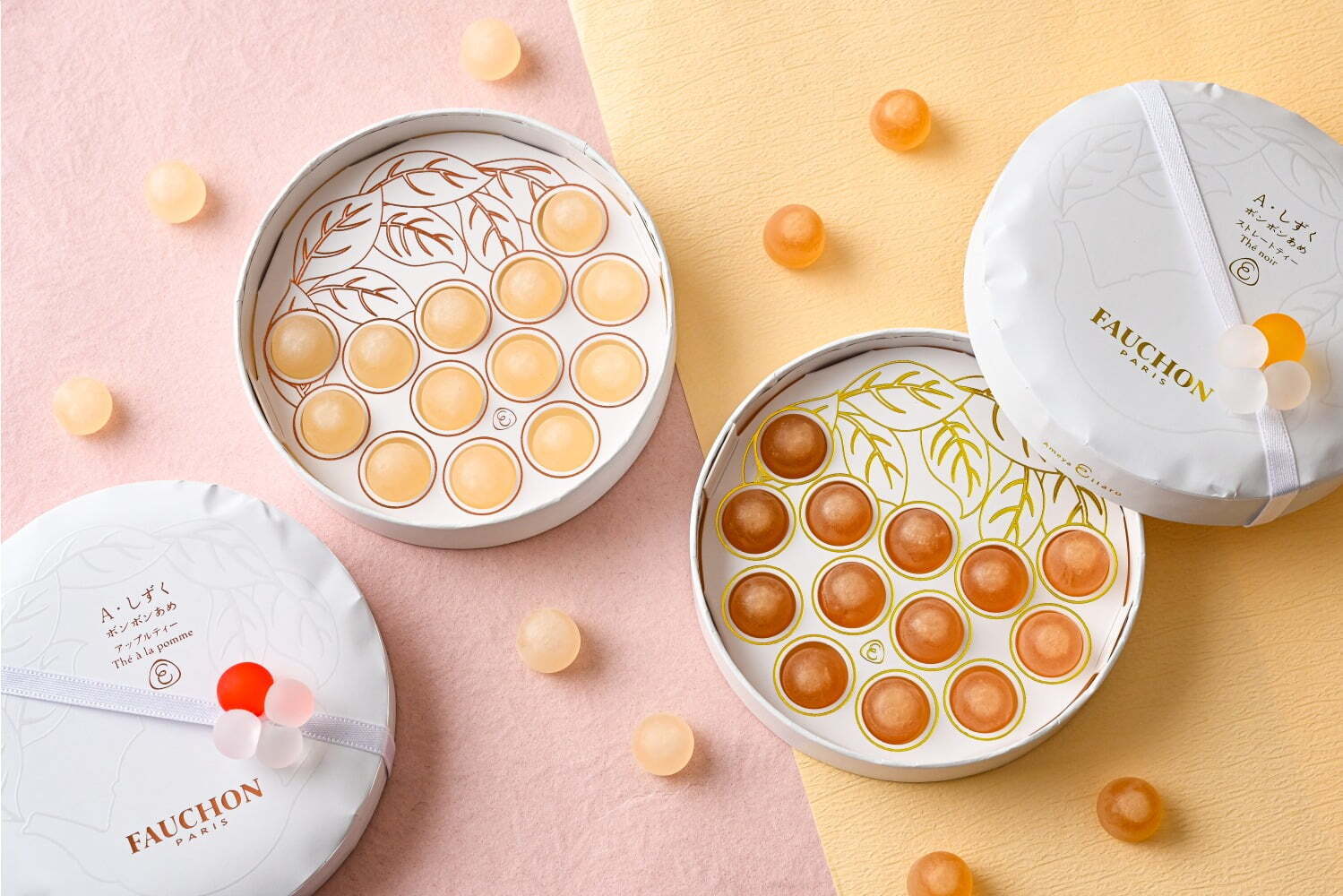 あめやえいたろう×フォション“お酒のみつ”入りキャンディ、紅茶