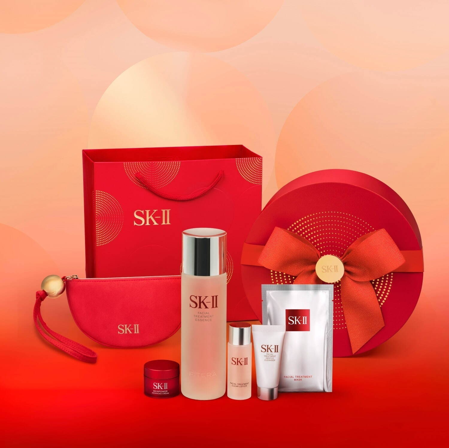 SK-II24年クリスマスコフレ第2弾、人気クリーム主役“つるん肌”叶う