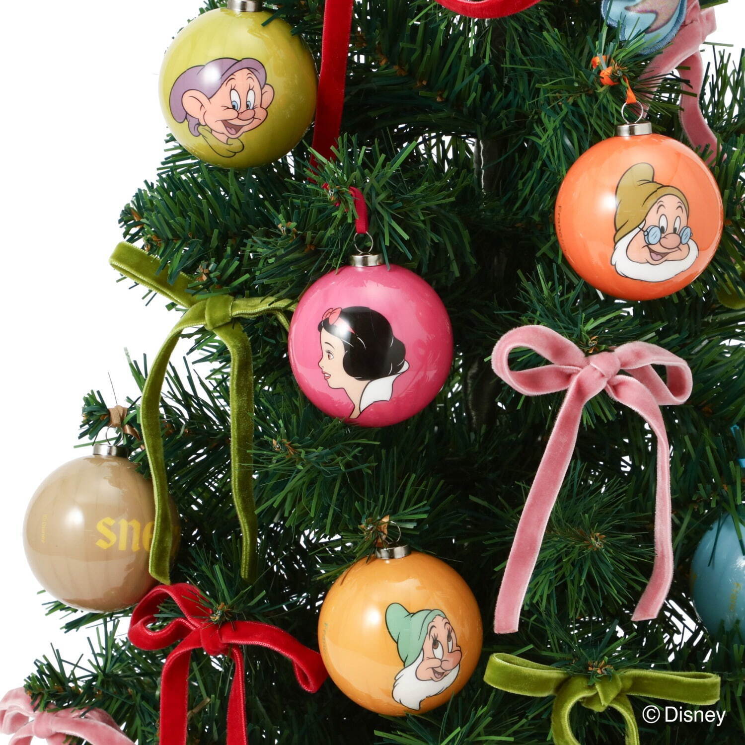 フランフランからディズニー映画『白雪姫』クリスマスツリーセット、七
