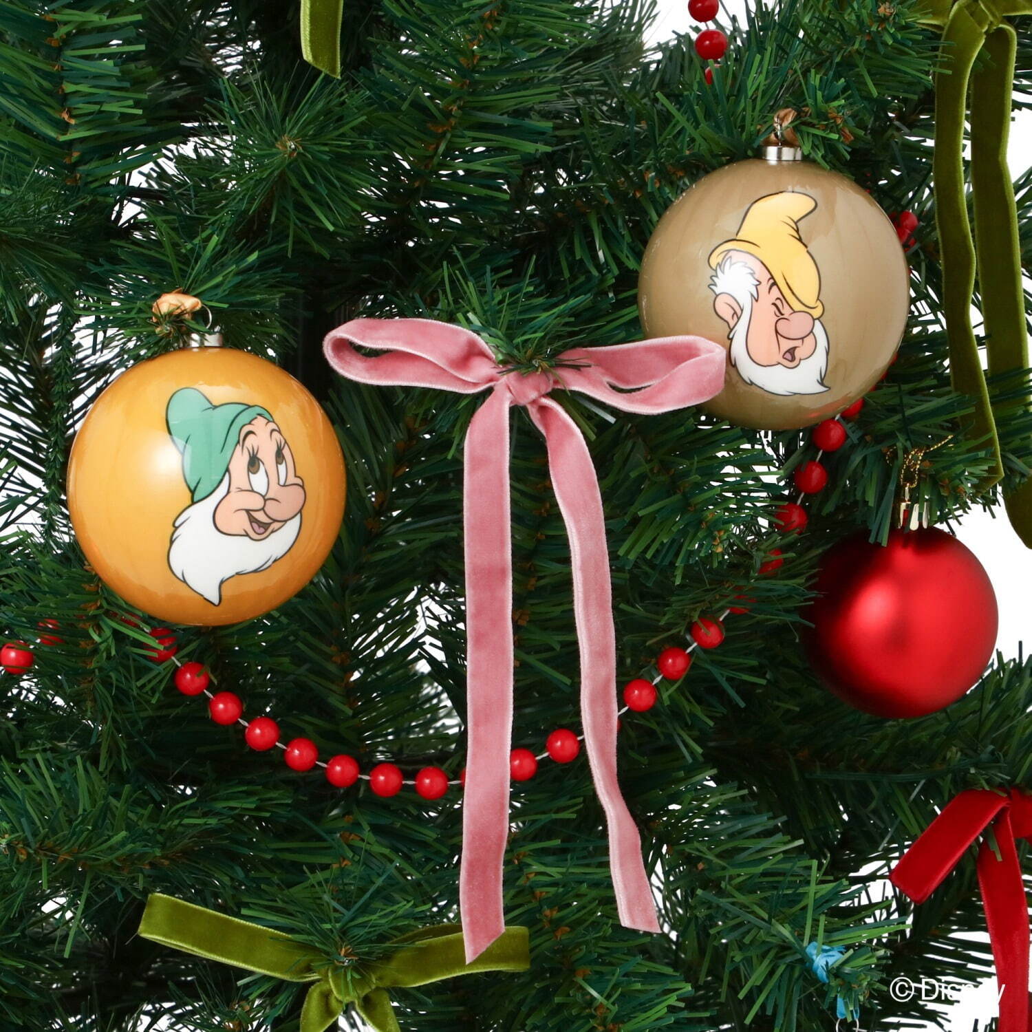 フランフランからディズニー映画『白雪姫』クリスマスツリーセット、七