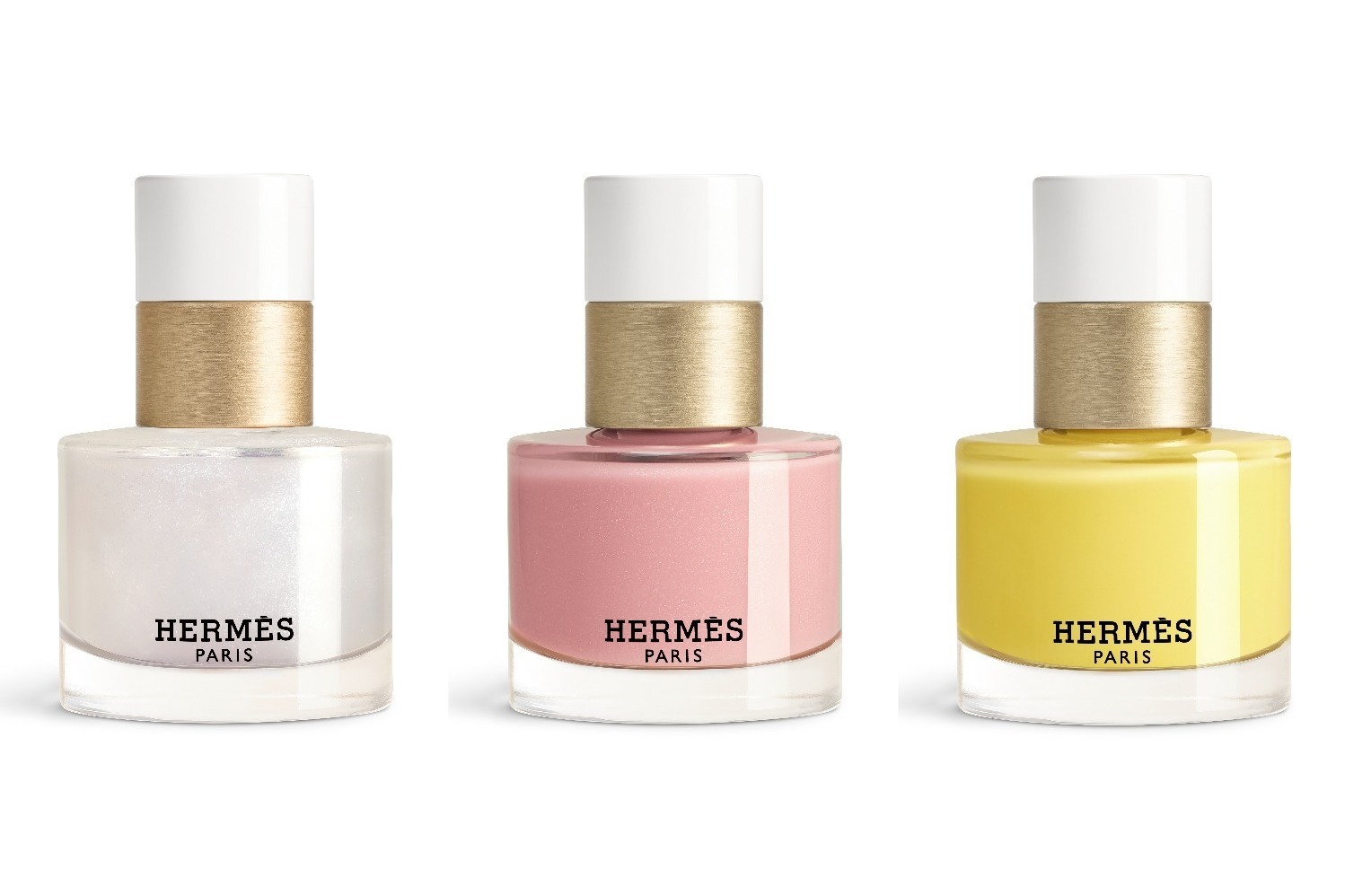 エルメス25年夏ネイル「レ マン エルメス」柔らかピンク＆ミント