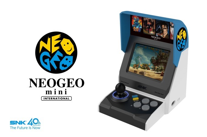 SNK「ネオジオ ミニ(NEOGEO mini)」KOFなど名作40タイトルを収録した