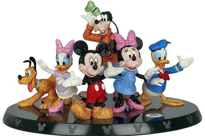 スワロフスキーのディズニー・コレクション、ミッキーたちのクリスタル