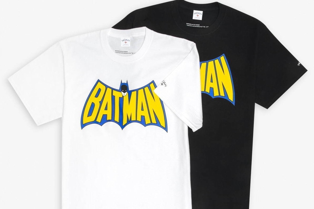 ノア×バットマン、80年代スケートシーン着想のロゴTシャツやジャケット