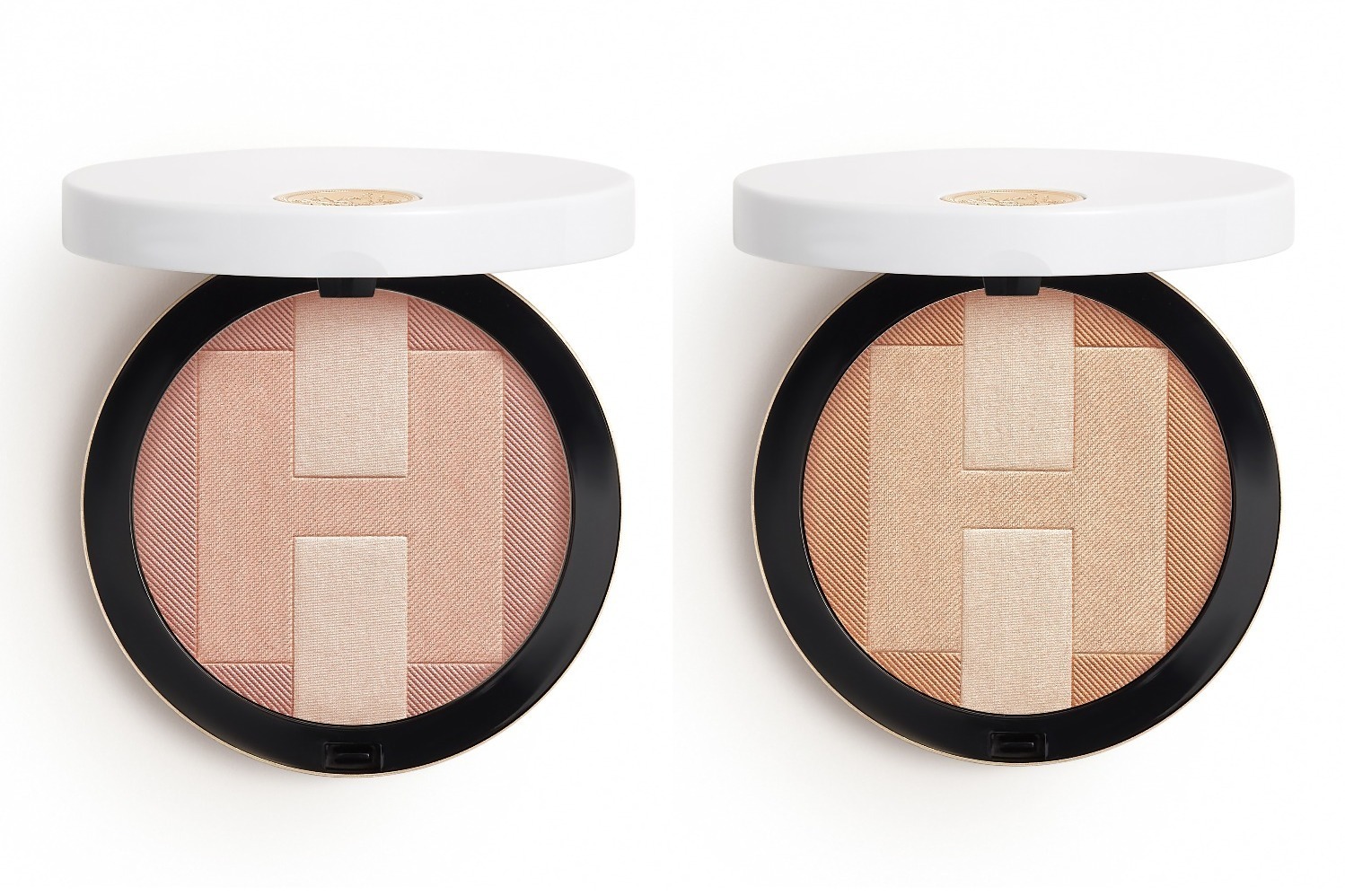 エルメス新作フェイスパウダー「Hトリオ」太陽や大地に着想、“虹色に