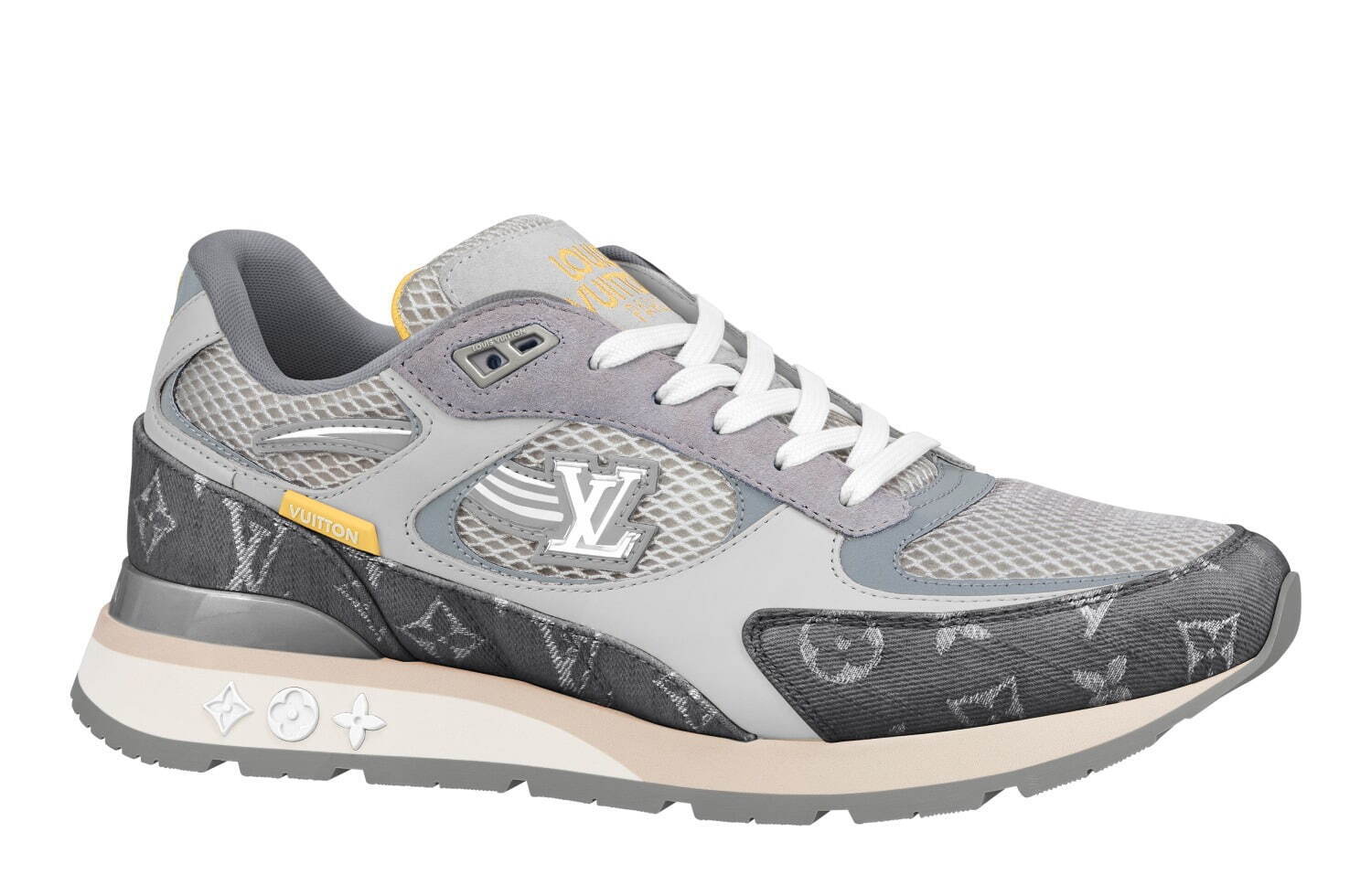 ルイ・ヴィトン新作メンズスニーカー、“LV イニシャル入り”メッシュ