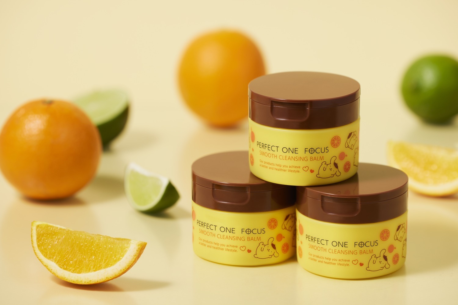 サンリオ“ポムポムプリン”の「スムースクレンジングバーム