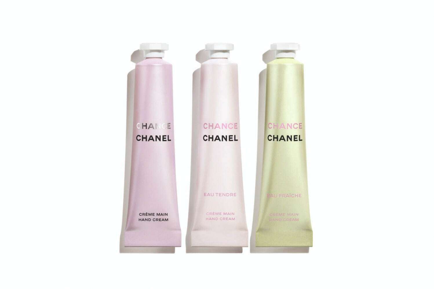 シャネル24年春ボディケア、人気フレグランス「チャンス」の3つの香り
