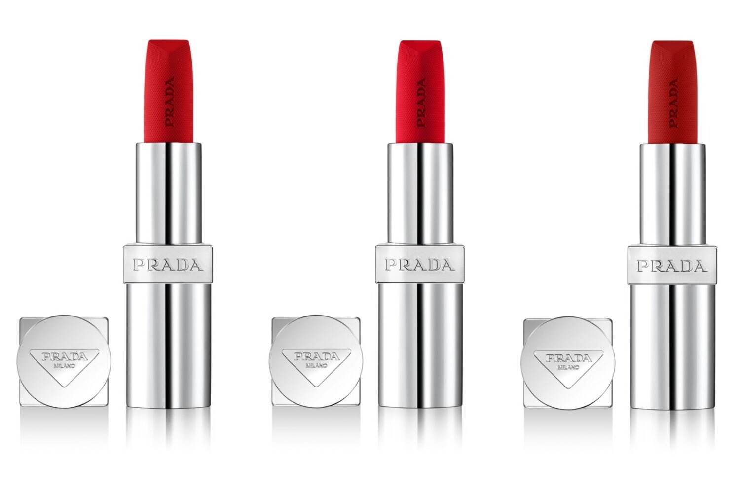 プラダ ビューティ24年春コスメ「リップ」は“上品マットorなめらか
